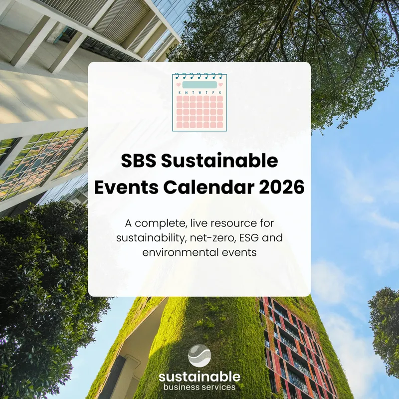 Sustainable Events Calendar 2026