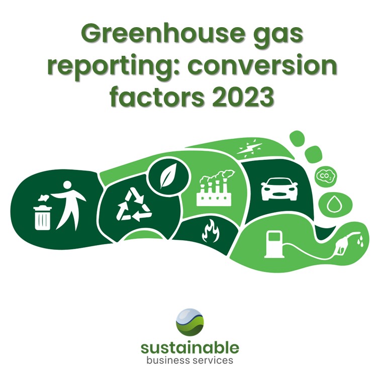 Greenhouse gas reporting UK conversion factors 2023