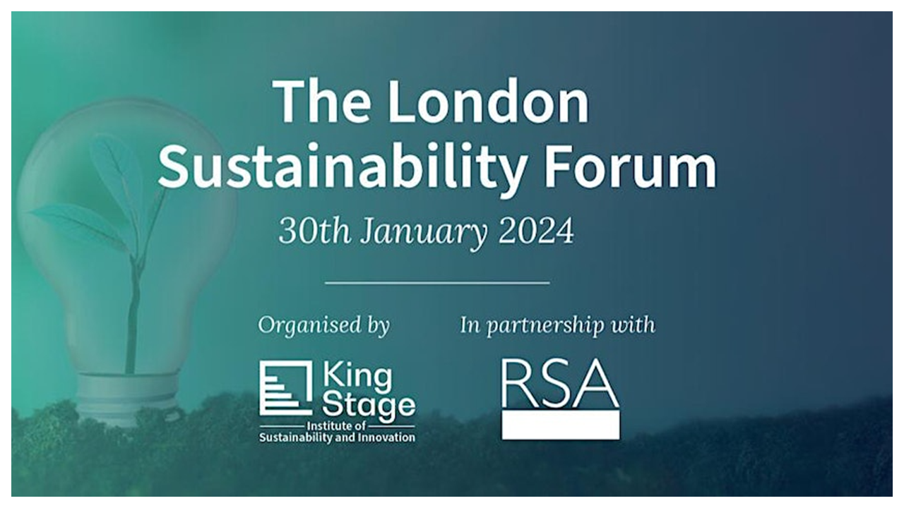 London Sustainability Forum 2024 Sustainable Business Services